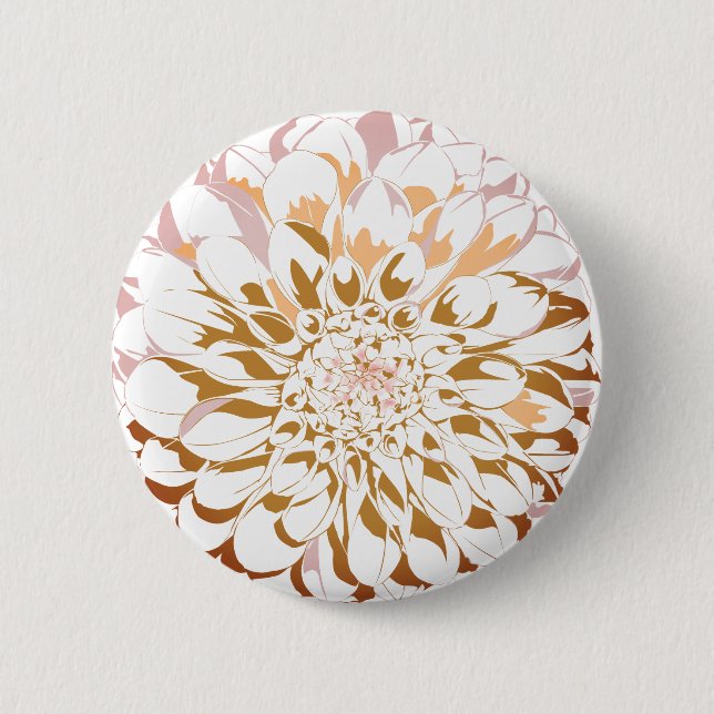 Dahlia flower button (Front)