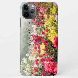 Dahlia Flower Field iPhone 11Pro Max Case