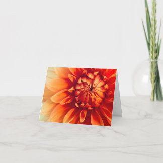 Dahlia Flower (Hidden) Card