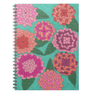 Dahlia Garden Notebook