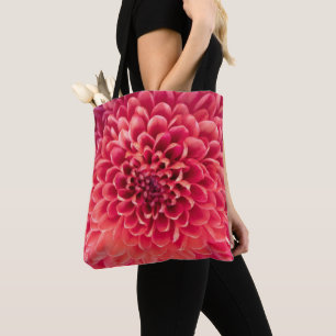 Dahlia Heart  --  Tote Bag