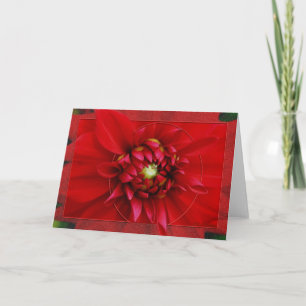 Dahlia Holiday Card