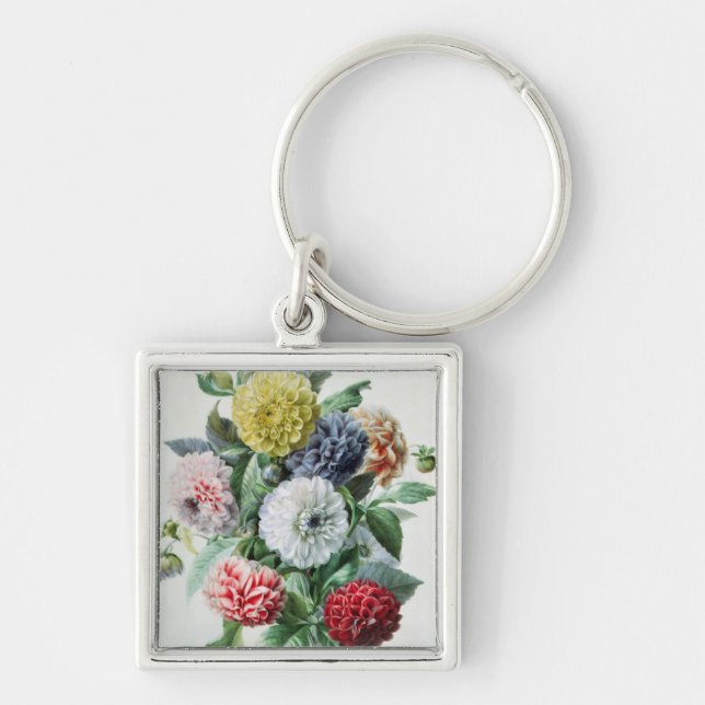 Dahlia Key Ring (Front)
