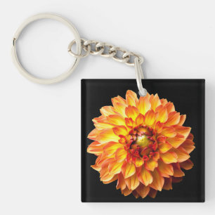 Dahlia Key Ring