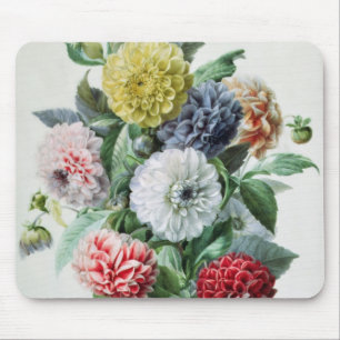 Dahlia Mouse Mat