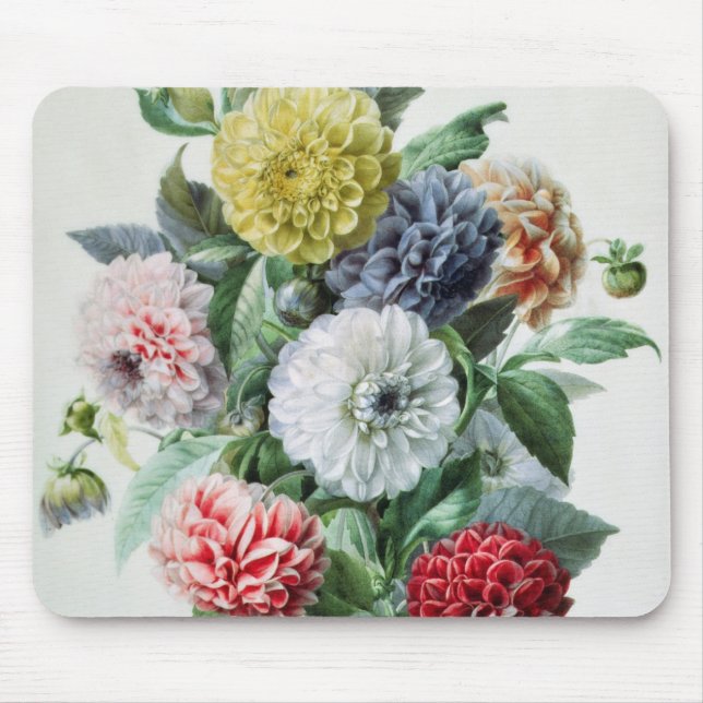 Dahlia Mouse Mat (Front)