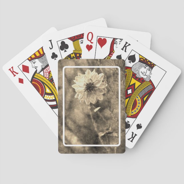 Dahlia Playing Cards (Back)