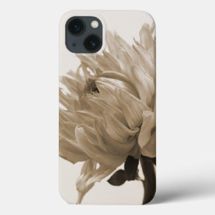 dahlia sepia print iPhone 13 case