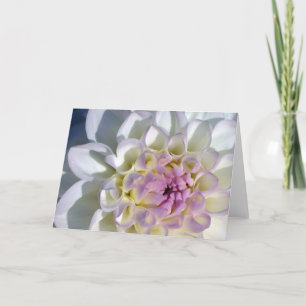 Dahlia  thank you card