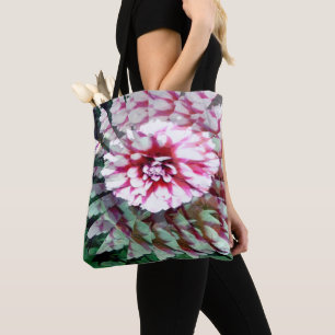 Dahlia twirl..... tote bag