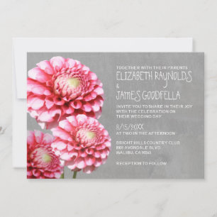 Dahlia Wedding Invitations