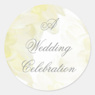 Dahlia Wedding Sticker