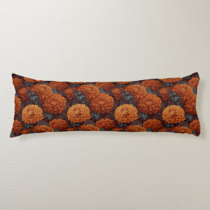 Dahlias Botanical Floor Décor Tropical Memory Foam Body Cushion