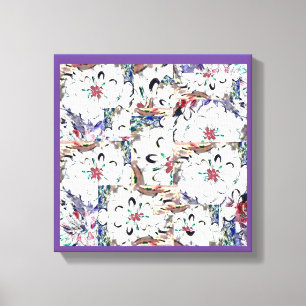 Dahlias Canvas Print