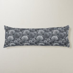 Dahlias Floral Home Furnishings Cottagecore Couch Body Cushion