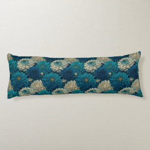 Dahlias Floral Home Makeover Timeless Memory Foam Body Cushion