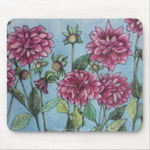 Dahlias for You MOUSEPAD