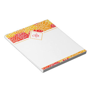 Dahlias Notepad