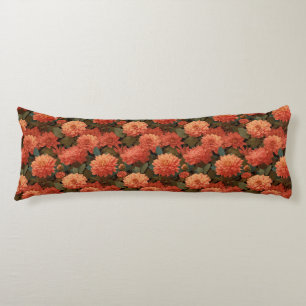 Dahlias Print Condo Decor Classic Down Body Cushion