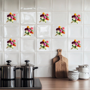 Dahlias tile