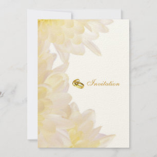 Dahlias Wedding Invitation