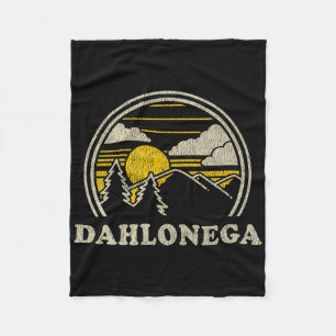 Dahlonega Georgia Ga T Shirt Vintage Hiking Mounta Fleece Blanket