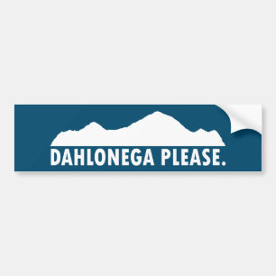 Dahlonega Georgia Please Bumper Sticker