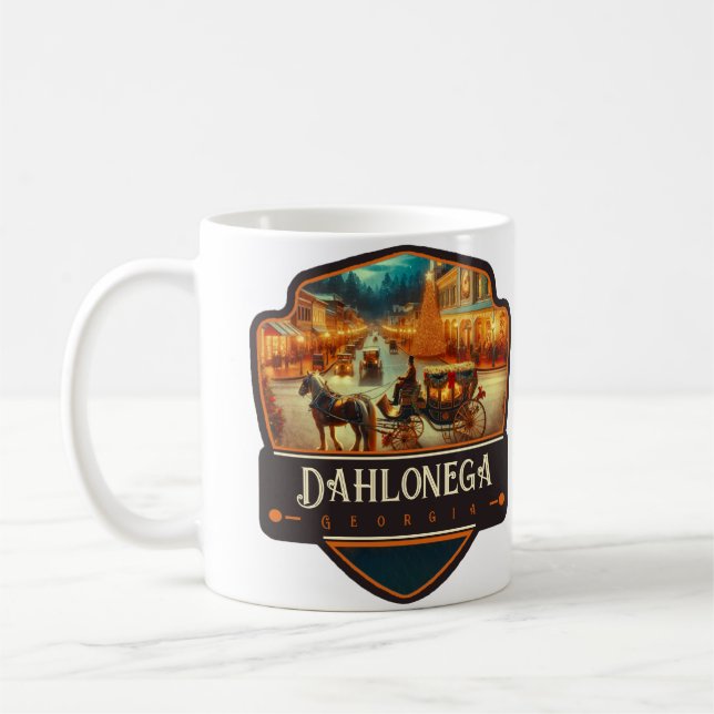 Dahlonega, Georgia | Vintage Coffee Mug (Left)