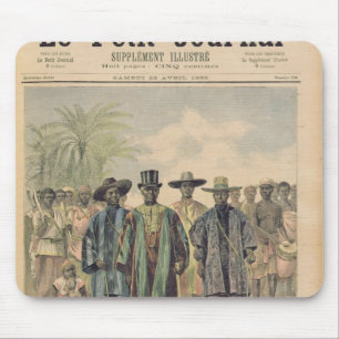 Dahomeans on the Champs de Mars Mouse Mat