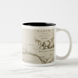 Dahomey and its Environs, from 'The History of Dah Two-Tone Coffee Mug