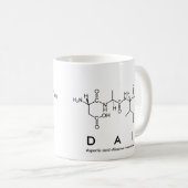 Dai peptide name mug (Front Right)