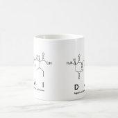 Dai peptide name mug (Center)