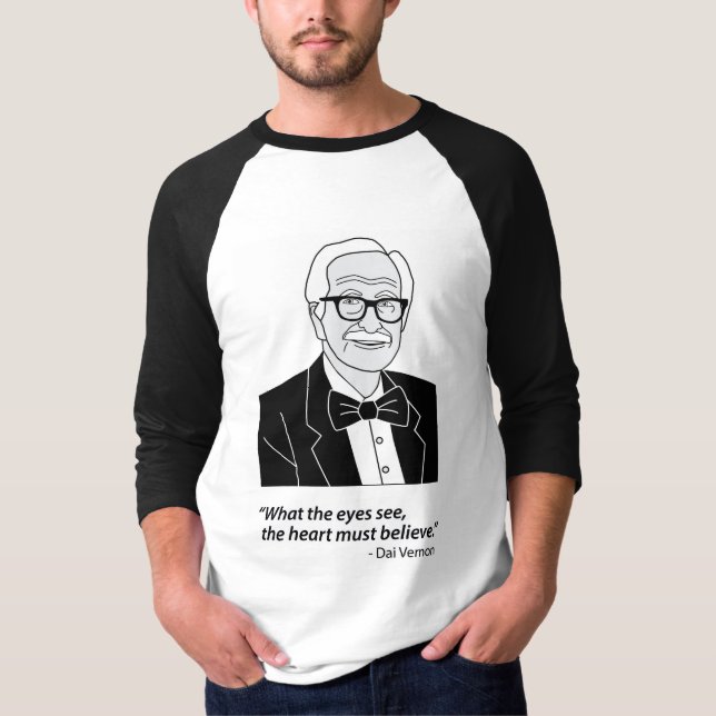 Dai Vernon - Black Sleeve Shirt (Front)