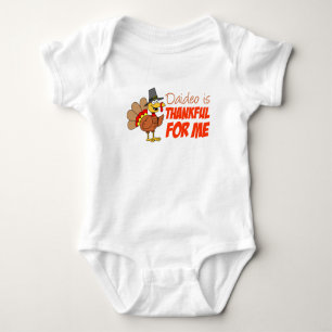 Daideo Thankful For Me Baby Bodysuit