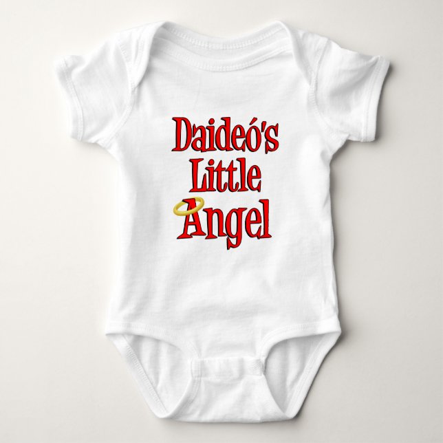 Daideo's Little Angel Baby Bodysuit (Front)