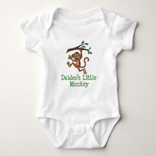 Daideo's Little Monkey Baby Bodysuit