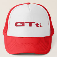 Daihatsu red GTti badge