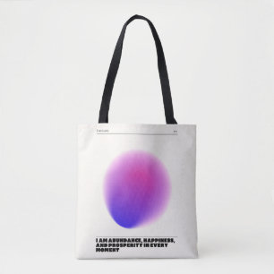 daily affirmations manifestation tote bag