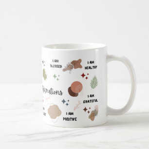 "Daily Affirmations Mug – Motivational Coffee Mug 