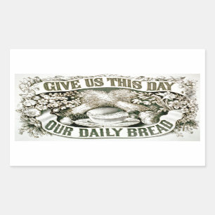 Daily Bread Vintage Custom Sticker