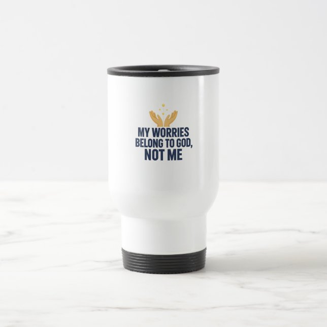 Daily Devotional Mug-Christian Gift Friends,family Travel Mug (Center)