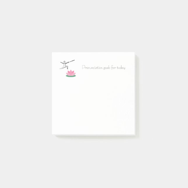 Daily Goals Notes – Lotus & Swordmaster (Front)