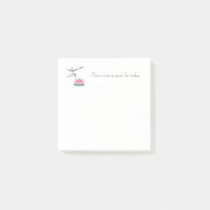 Daily Goals Post-It Notes – Lotus & Swordmaster