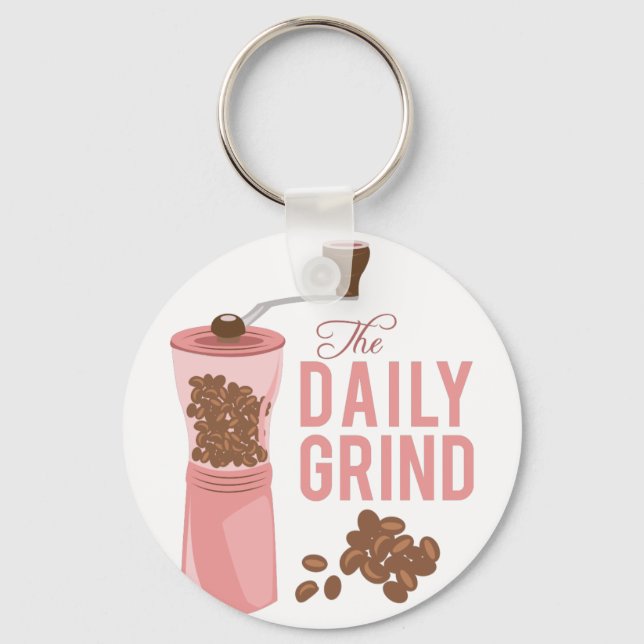 Daily Grind Key Ring (Front)