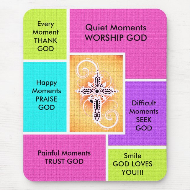 Daily Inspiration Mouse Mouse Mat (Front)