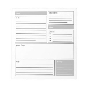 Daily Journal with To Do List, Gratitude, and More Notepad