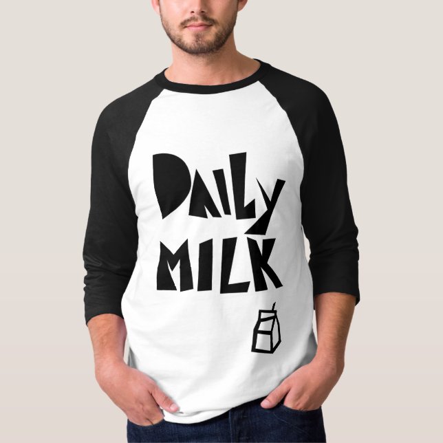 daily_milk_rock tee (Front)