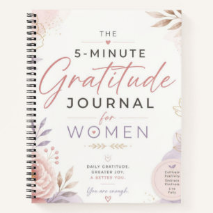 Daily Mindfulness & Positive Reflection Notebook