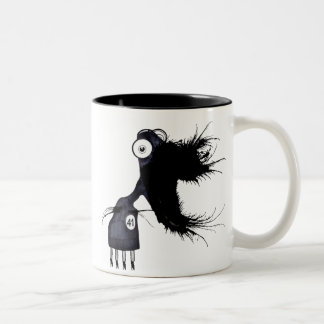 Daily-Monster-41 Two-Tone Coffee Mug