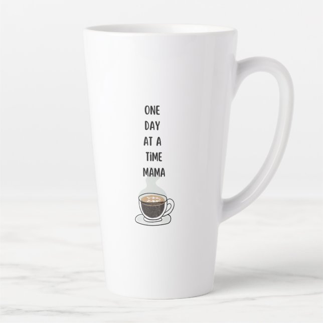 Daily Motivation Latte Mug (Right)